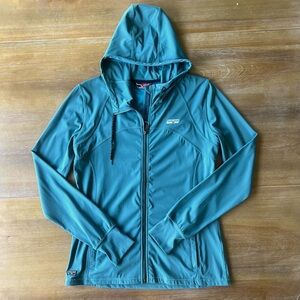 Kimes Lovell Teal Women's Hooded Jacket